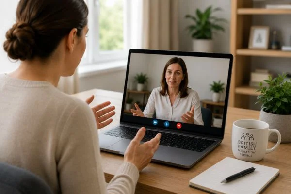 Image of online mediation Woking book in NOW